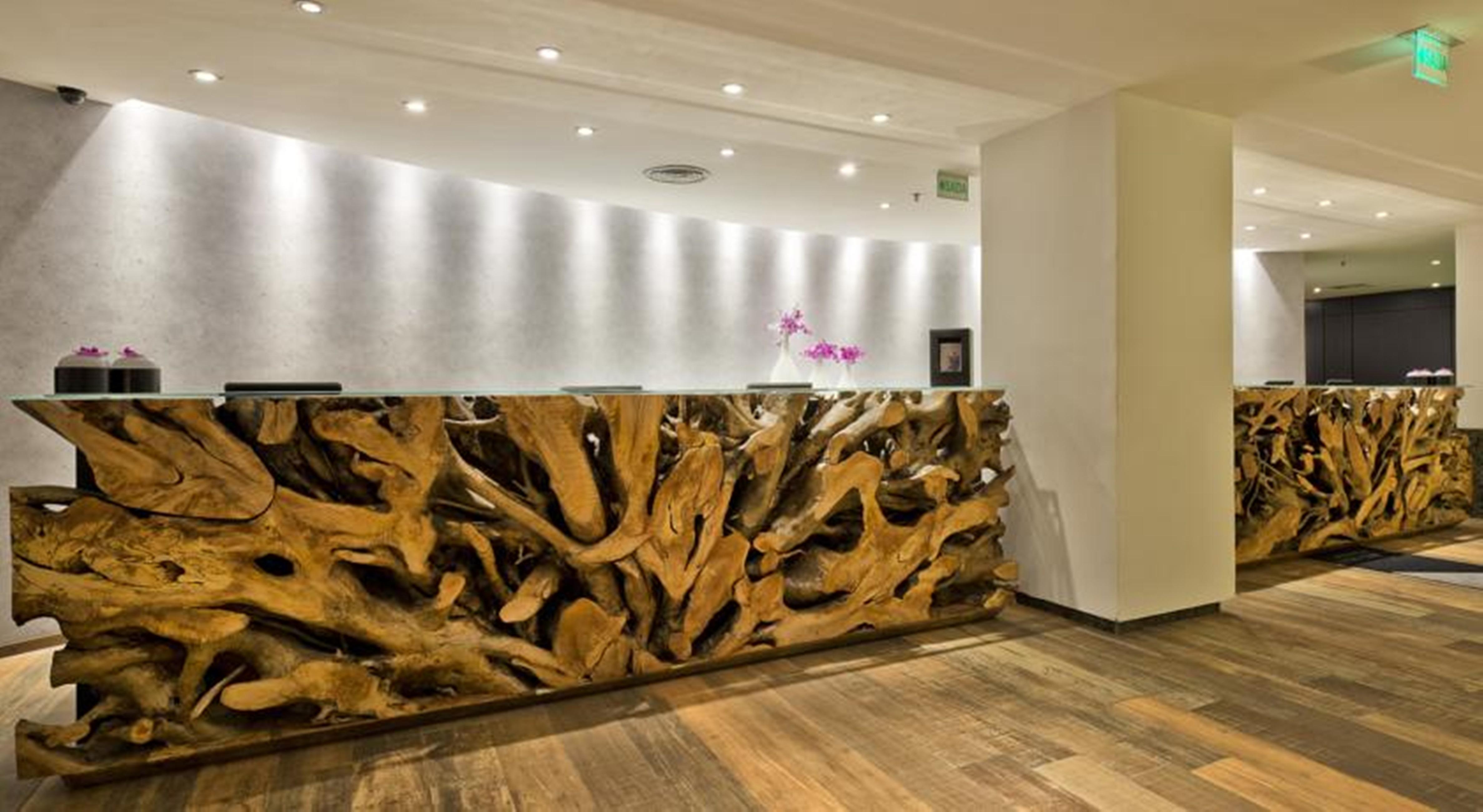 Meliá Paulista Hotel Sao Paulo Bagian luar foto Reception desk at the hotel