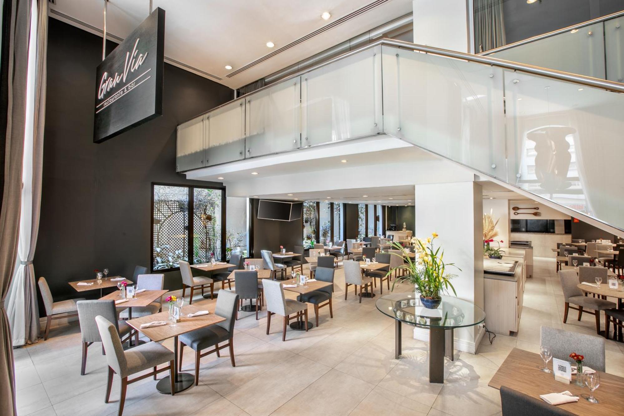 Meliá Paulista Hotel Sao Paulo Bagian luar foto The interior of the restaurant