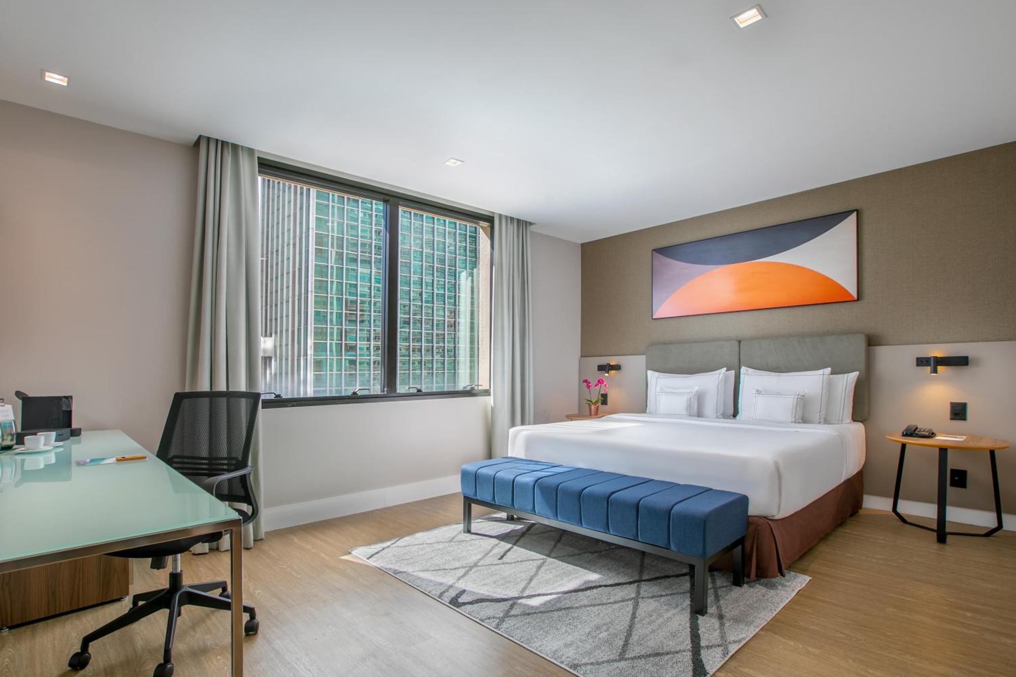 Meliá Paulista Hotel Sao Paulo Bagian luar foto Deluxe Room